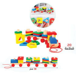 قطار تطابق الاشكال 38 سم