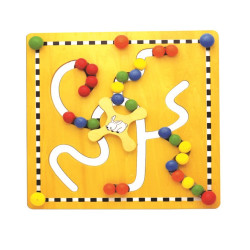 متاهة تتابع الكرات الملونة