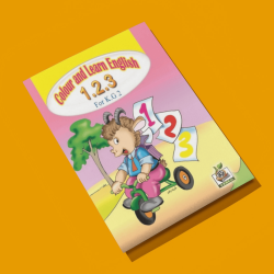 Colour and learn English 1.2.3 مستوى  K.G.2