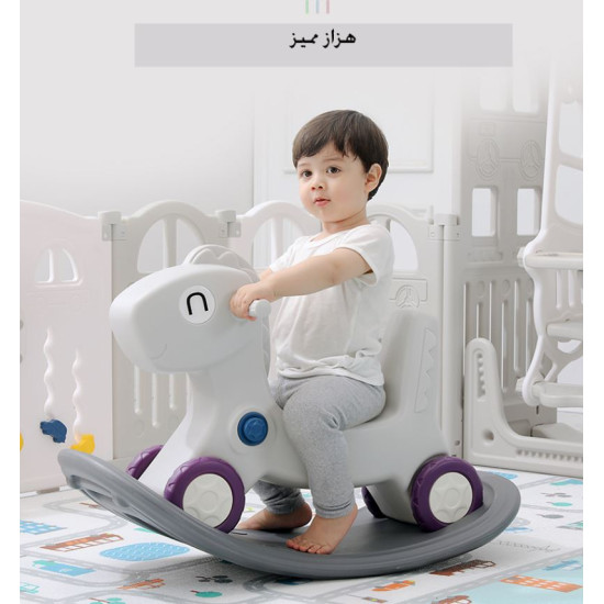 مجموعة الأنشطة الممتعة الرصاصي مقاس :225*188سم