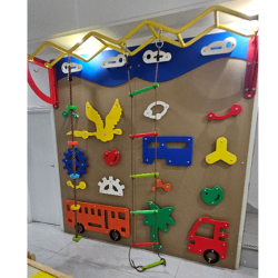 حائط تسلق متعدد الأنشطة مقاس: 244*300سم