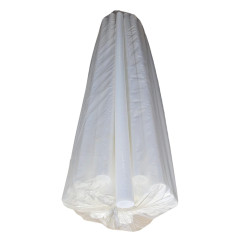 غطاء عمود PVC مقاس: 250 سم لون ابيض السعر للقطعة الواحده 