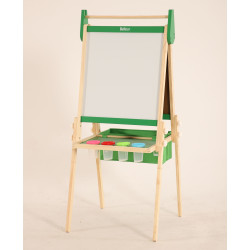 سبورة وجهين مع منطقة تخزين مقاس  95.6*55.2*54.9 CM 